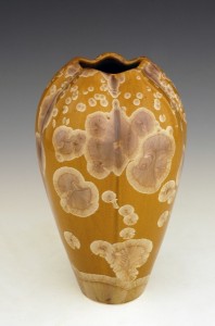 Bill Campbell's Crystalline Iris Vase