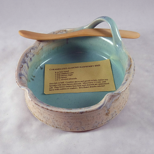 Green Brie Baker #BB1 — Sunset Studio Pottery