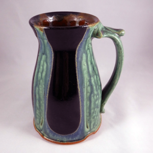 Large Stein Green Black