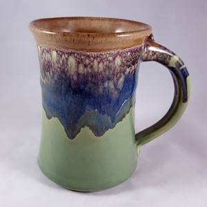 Clay in Motion Large Mug in Mountain Meadow